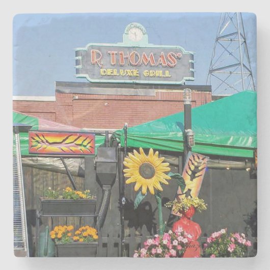 R Thomas, R Thomas Atlanta, R Thomas Stenen Onderzetter (Voorkant)