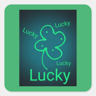 R U Feeling Lucky Sticker