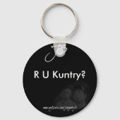 R U Kuntry? sleutelhanger (Voorkant)