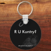 R U Kuntry? sleutelhanger (Voorkant)
