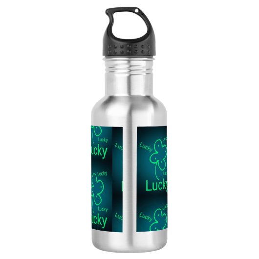 R U Lucky waterfles Waterfles (Achterkant)