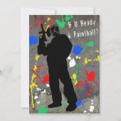 R U Ready 4 Paintball? Kaart (Voorkant)