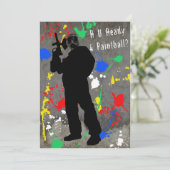 R U Ready 4 Paintball? Kaart (Staand voorkant)