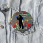 R U Ready 4 Paintball? Ronde Button 4,0 Cm (In situ)