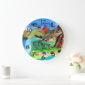 r v daar nog muurklok grote klok (Huis)