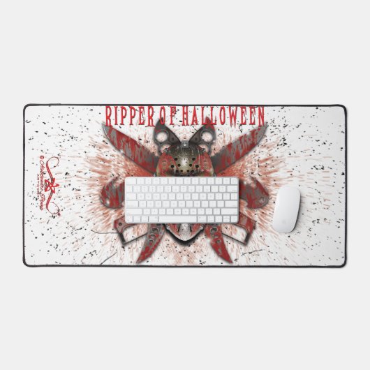 R. van H. Ripper van Halloween Bureaumat (Keyboard & Muis)