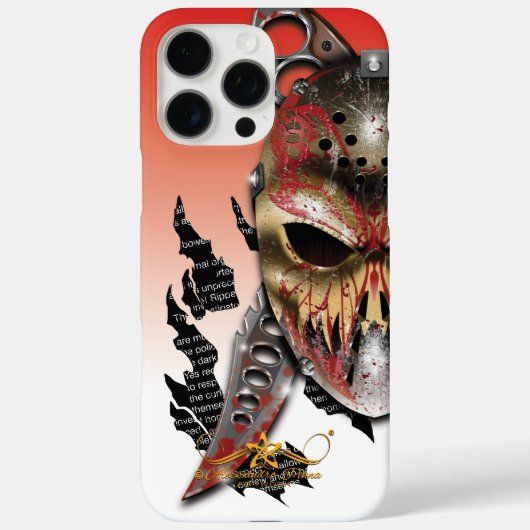 R. van H. Ripper van Halloween Case-Mate iPhone Case (Achterkant)