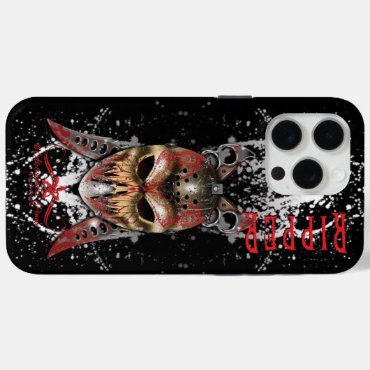 R. van H. Ripper van Halloween Case-Mate iPhone Case (Achterkant (horizontaal))