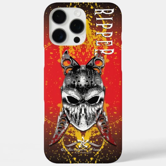 R. van H. Ripper van Halloween Case-Mate iPhone Case (Achterkant)