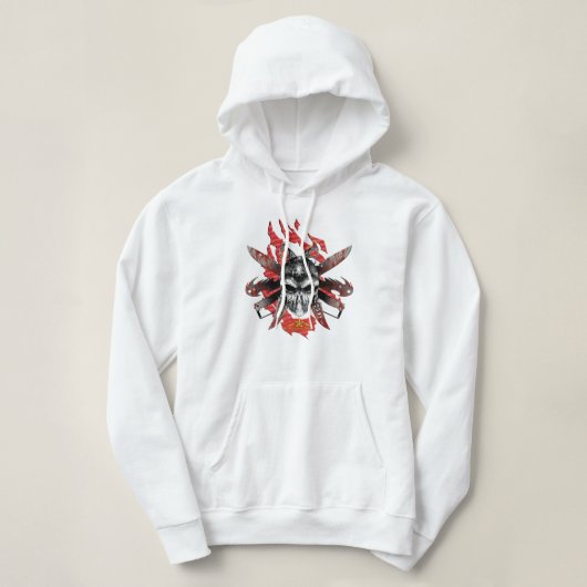 R. van H. Ripper van Halloween Hoodie (Design voorkant)