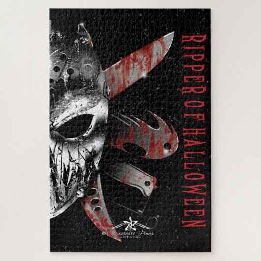 R. van H. Ripper van Halloween Legpuzzel (Verticaal)