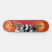 R. van H. Ripper van Halloween Persoonlijk Skateboard (Horizontaal)