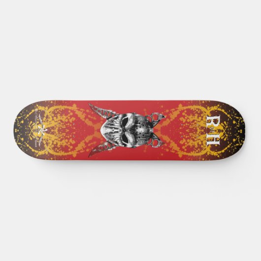 R. van H. Ripper van Halloween Persoonlijk Skateboard (Horizontaal)