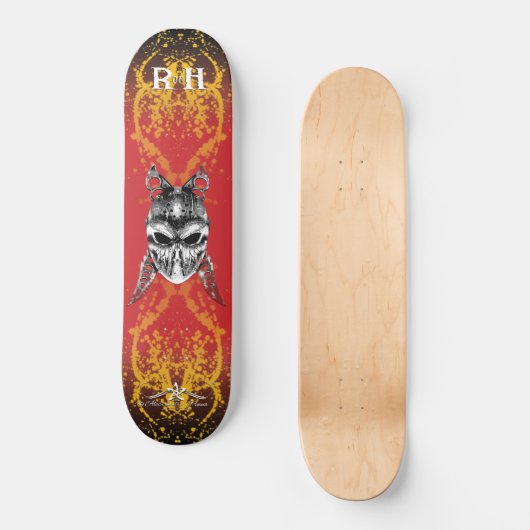 R. van H. Ripper van Halloween Persoonlijk Skateboard (Voorkant)