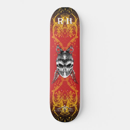 R. van H. Ripper van Halloween Persoonlijk Skateboard (Voorkant)