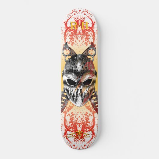 R. van H. Ripper van Halloween Persoonlijk Skateboard (Voorkant)