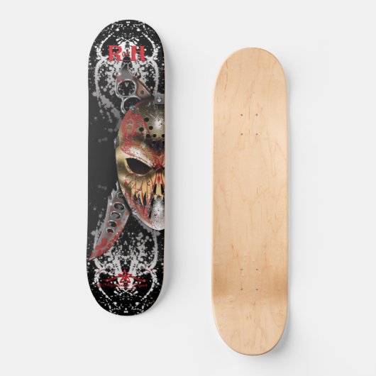 R. van H. Ripper van Halloween Persoonlijk Skateboard (Voorkant)