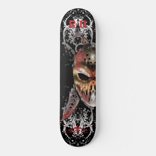 R. van H. Ripper van Halloween Persoonlijk Skateboard (Voorkant)