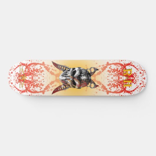 R. van H. Ripper van Halloween Persoonlijk Skateboard (Horizontaal)