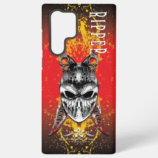 R. van H. Ripper van Halloween Samsung Galaxy Hoesje (Achterkant)