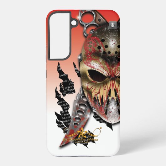 R. van H. Ripper van Halloween Samsung Galaxy Hoesje (Achterkant)