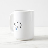 R Vuilnisman Koffiemok (Voorkant links)