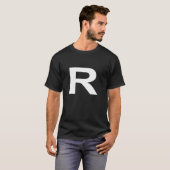 R WEEKBARE LETTERS T-SHIRT (Voorkant volledig)