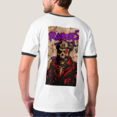 RA1DER5: Het Cyber-Vaquero Grafische T-shirt (Achterkant volledig)