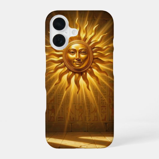 Ra – Ägyptischer Sonnengott´1 iPhone 16 Hoesje (Achterkant)