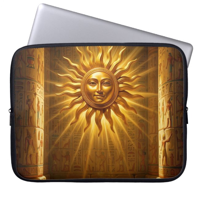 Ra – Ägyptischer Sonnengott´1 Laptop Sleeve (Voorkant)