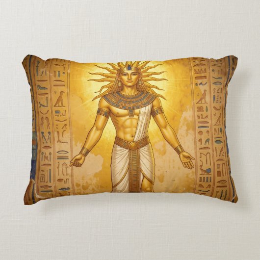 Ra – Ägyptischer Sonnengott´2 Accent Kussen (Voorkant)