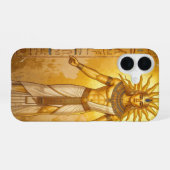 Ra – Ägyptischer Sonnengott´2 iPhone 16 Hoesje (Achterkant horizontaal)