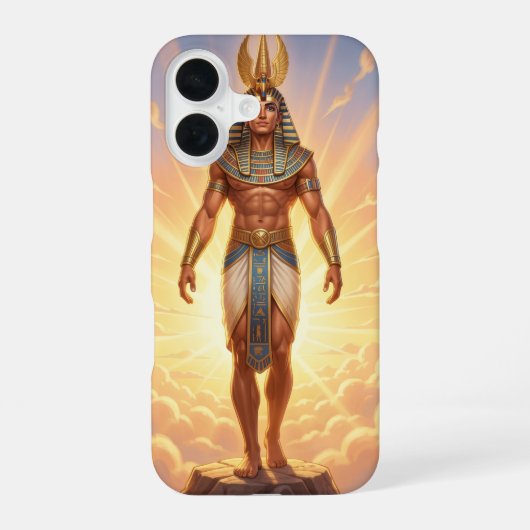 Ra – Ägyptischer Sonnengott´4 iPhone 16 Hoesje (Achterkant)