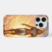 Ra – Ägyptischer Sonnengott´4 iPhone Hoesje (Achterkant horizontaal)