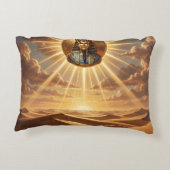 Ra – Ägyptischer Sonnengott´5 Accent Kussen (Achterkant)