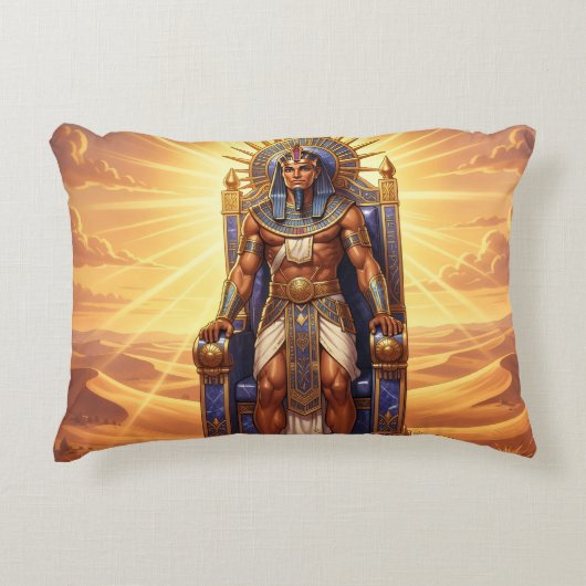 Ra – Ägyptischer Sonnengott Accent Kussen (Voorkant)