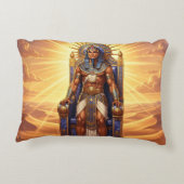 Ra – Ägyptischer Sonnengott Accent Kussen (Achterkant)
