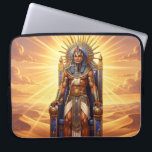 Ra – Ägyptischer Sonnengott Laptop Sleeve<br><div class="desc">Ra ist der Sonnengott der alten ägyptischen Mythologie und gilt als einer der wichtigsten Götter sowie als Schöpfer der Welt.</div>