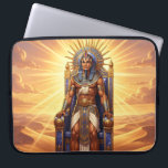 Ra – Ägyptischer Sonnengott Laptop Sleeve<br><div class="desc">Ra ist der Sonnengott der alten ägyptischen Mythologie und gilt als einer der wichtigsten Götter sowie als Schöpfer der Welt.</div>