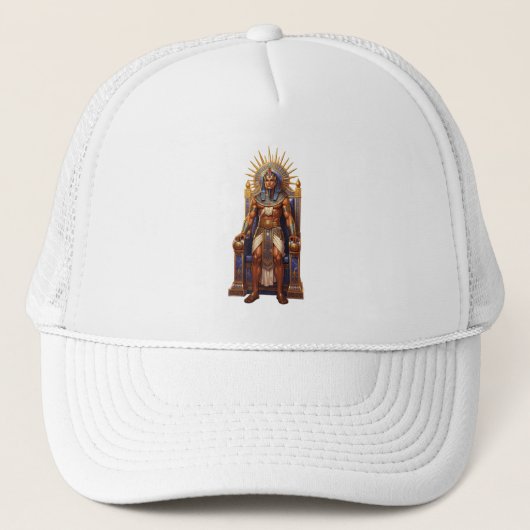Ra – Ägyptischer Sonnengott Trucker Pet (Voorkant)