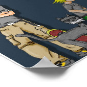 RA Cadeaus - De gast Poster (Hoek)