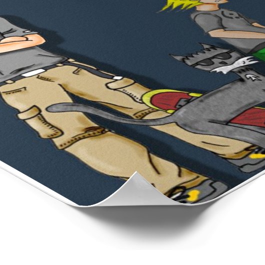 RA Cadeaus - De gast Poster (Hoek)