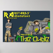 RA Cadeaus - De gast Poster (Voorkant)