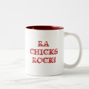 RA CHICKS ROCK! TWEEKLEURIGE KOFFIEMOK
