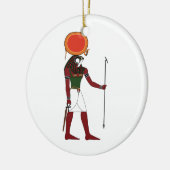 Ra de oude Egyptische god van de zon en koningen Keramisch Ornament (Links)