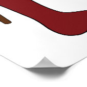 Ra de oude Egyptische god van de zon en koningen Poster (Hoek)