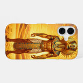 Ra – Egyptian Sun God´1 iPhone 16 Hoesje (Achterkant horizontaal)