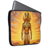 Ra – Egyptian Sun God´1 Laptop Sleeve (Voorkant Rechts)