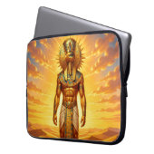 Ra – Egyptian Sun God´1 Laptop Sleeve (Voorkant Links)