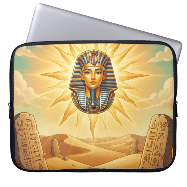 Ra – Egyptian Sun God´2 Laptop Sleeve (Voorkant)